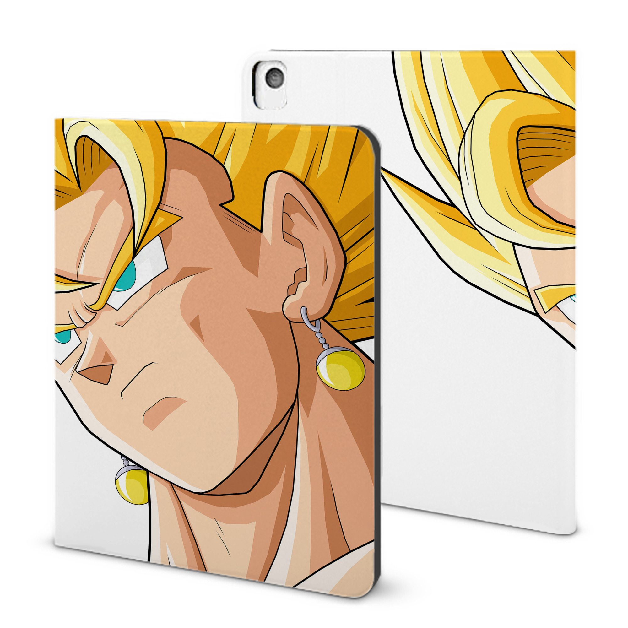 （画像用） ドラゴンボール DRAGON BALL IPadケース ペンホルダー付き ブックスタイルデザイン